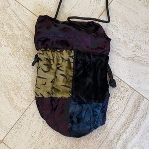 Vintage 90s Velvet Purse 👛
